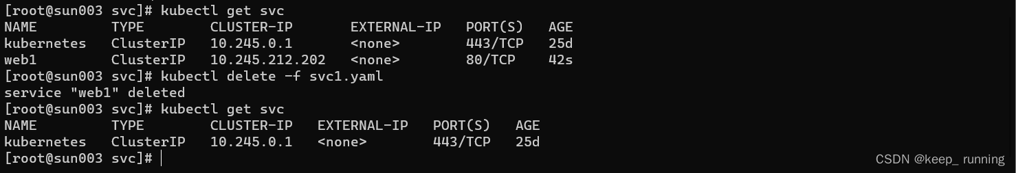 Kubernetes之服务的基本管理