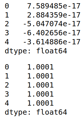 【人工智能概论】 用Python实现数据的归一化