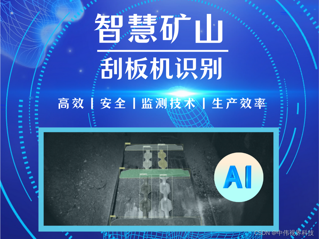 智慧矿山：AI算法助力！刮板机监测，生产效率和安全性提升！