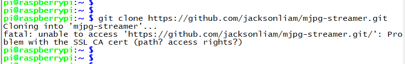 Что такое problem with the ssl ca cert path access rights