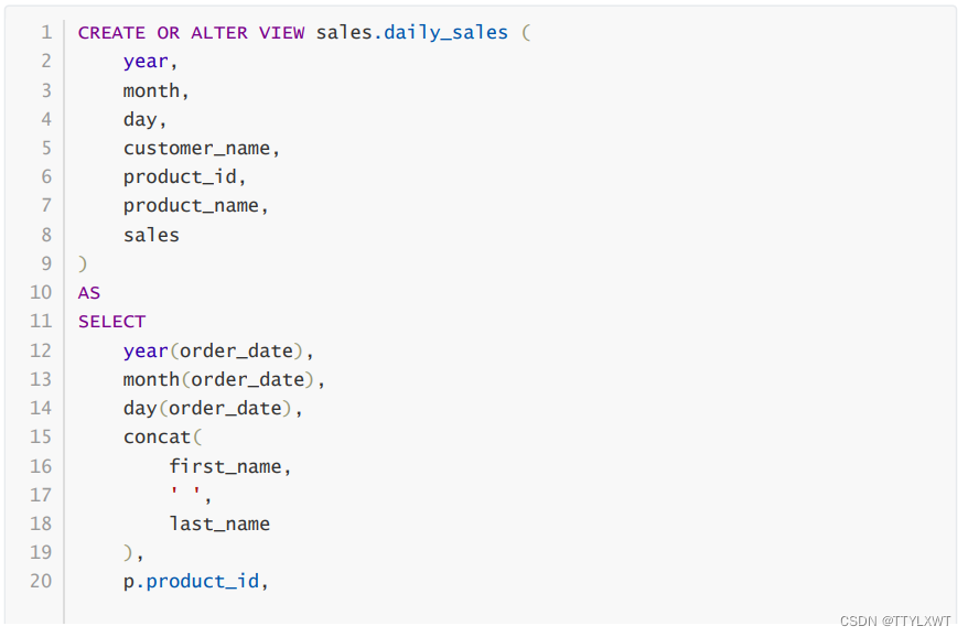 SQL VIEW（视图）：-CSDN博客