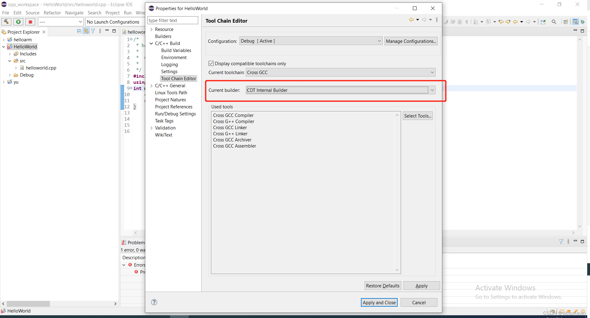 windows eclipse编译单个文件ARM C++交叉编译环境构建方法_windows版本的eclipse交叉编译linux的c++程序