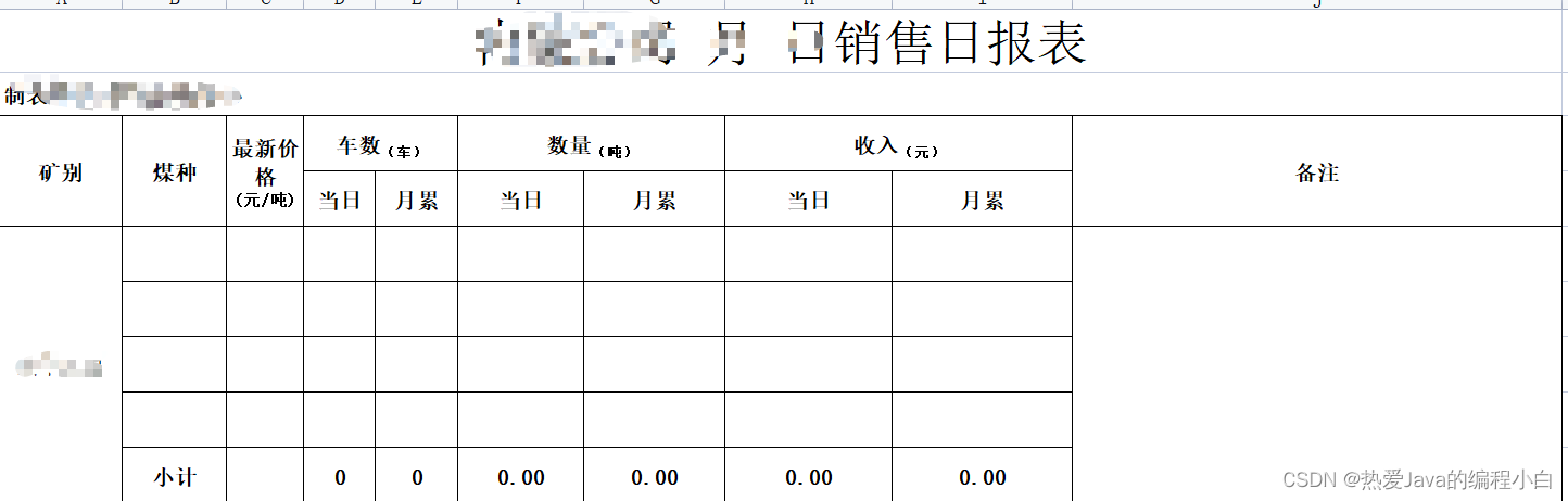 【SpringBoot整合 Apache POI 完成复杂表头数据的导出】