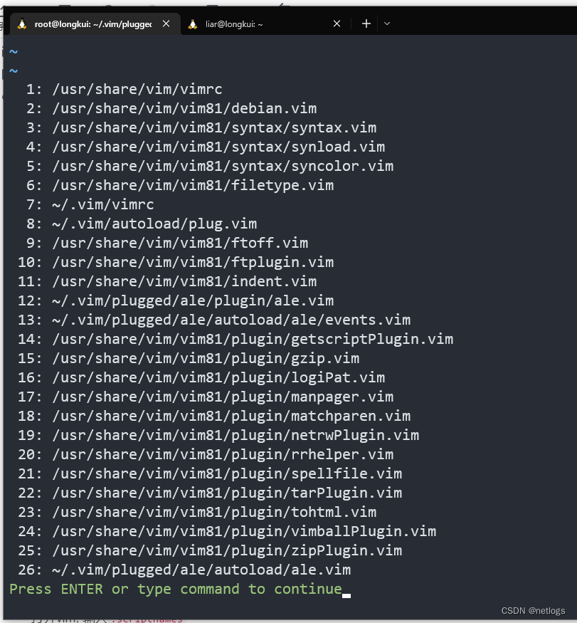 vim configuration file loading order - Programmer Sought
