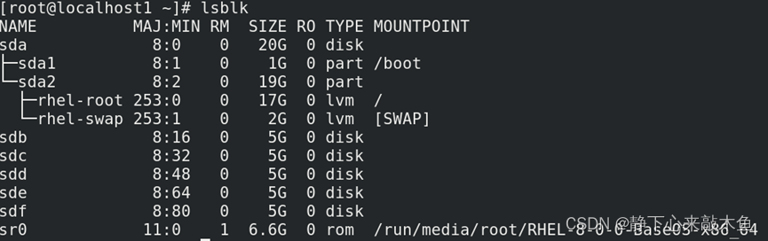 Linux 配置RAID组