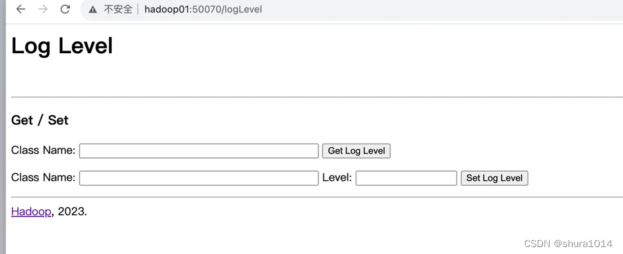 log level