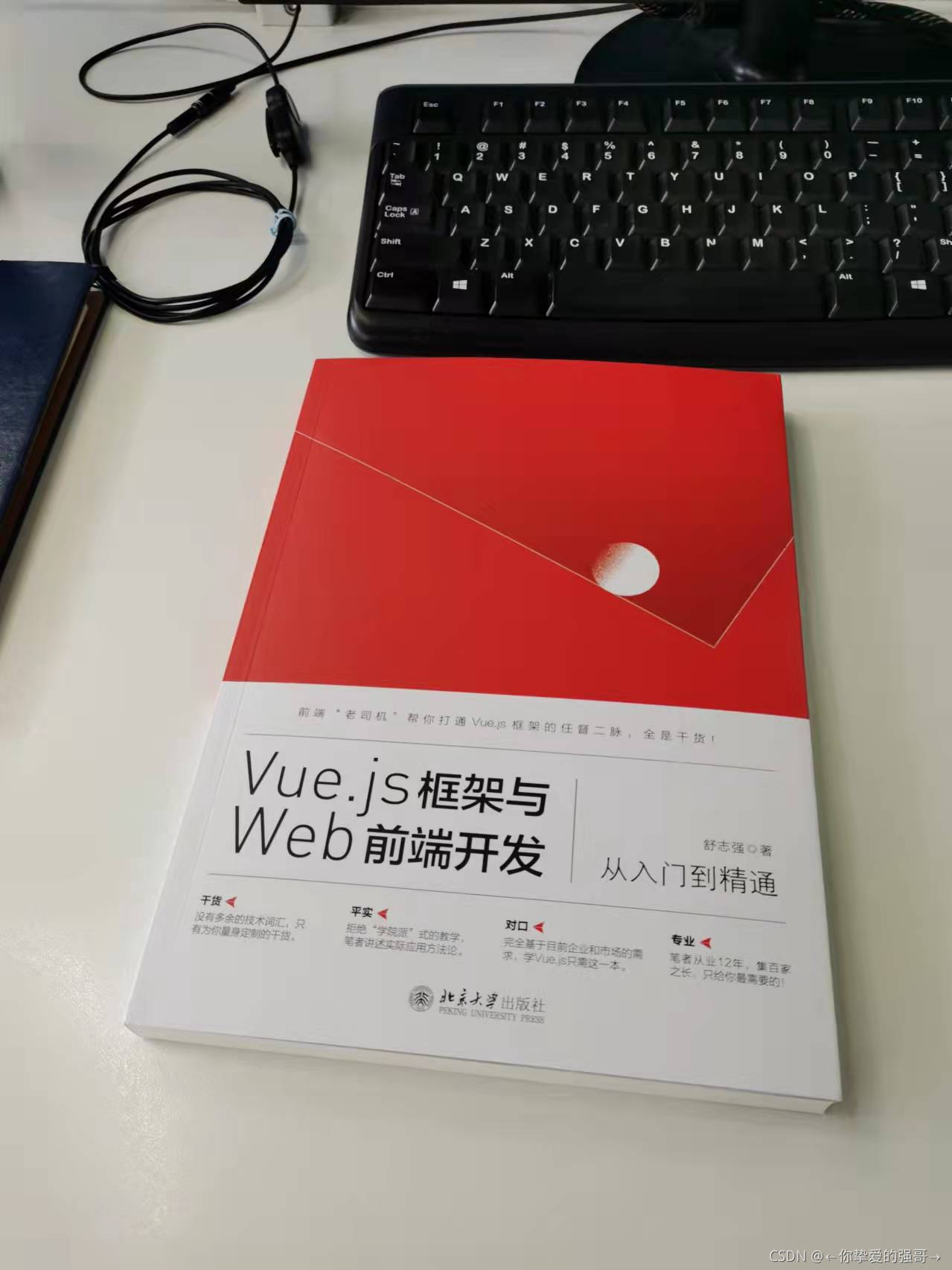 推荐一本Vue.js书籍给你们《Vue.js框架与Web前端开发从入门到精通》