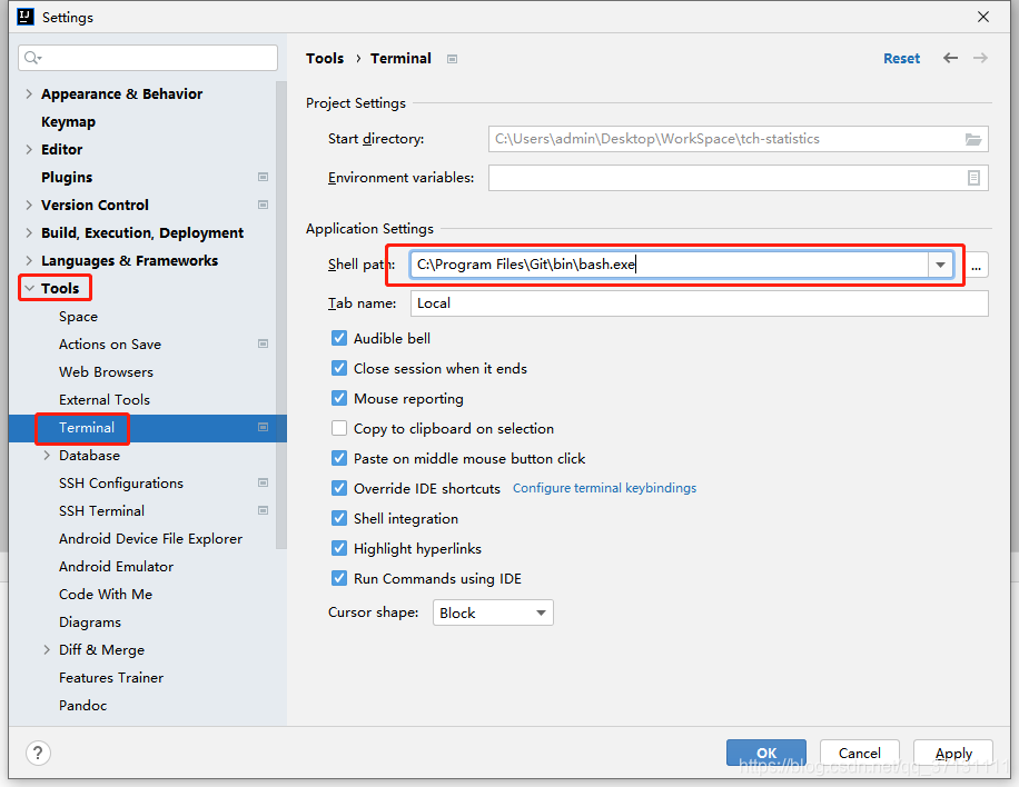 Intellij IDEA中使用git命令窗口