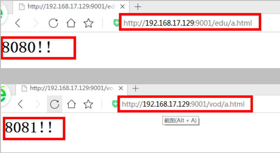 Nginx implements reverse proxy (2) - Programmer Sought