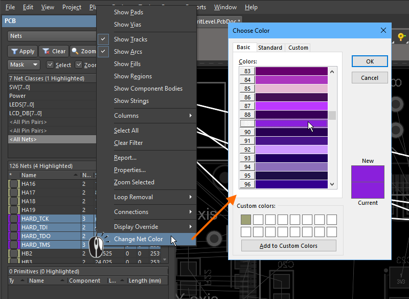 Altium Designer 20 原理图和PCB网络颜色分配_ad20设置网络颜色CSDN博客