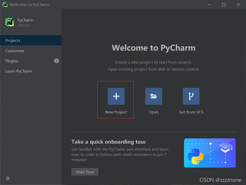 打开pycharm