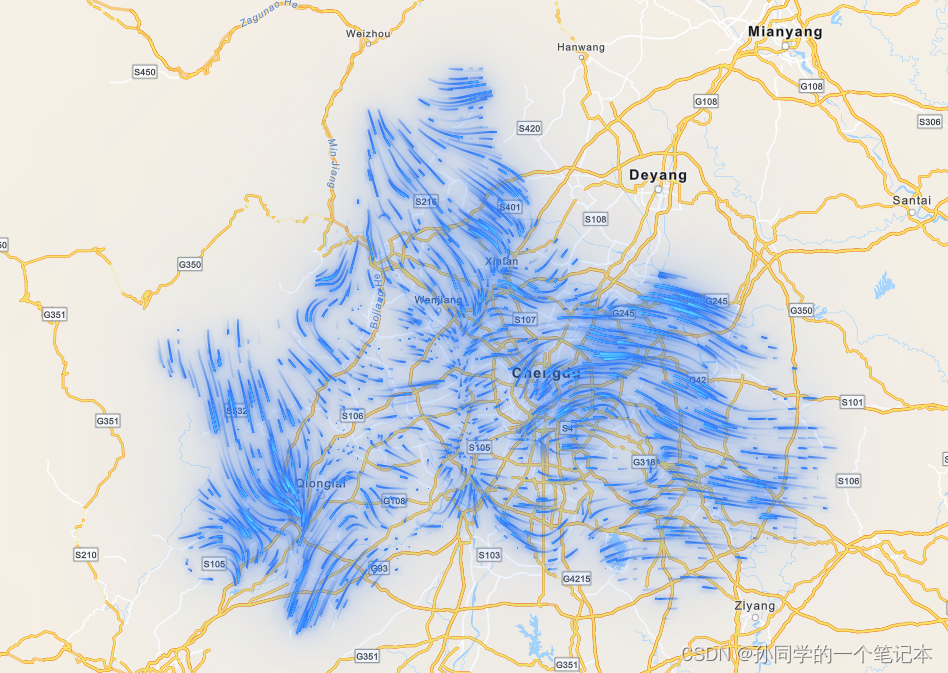 ArcGIS 气象风场等示例 数据制作、服务发布及前端加载