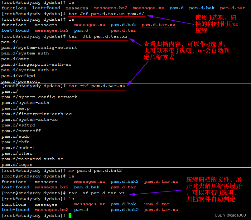 Linux入门攻坚——8、磁盘管理——btrfs文件系统及压缩解压缩和归档