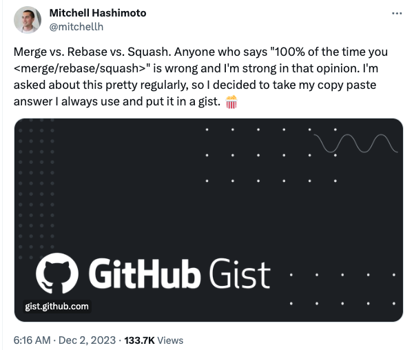 Git 分支合并时 Merge, Rebase, Squash 的使用场景