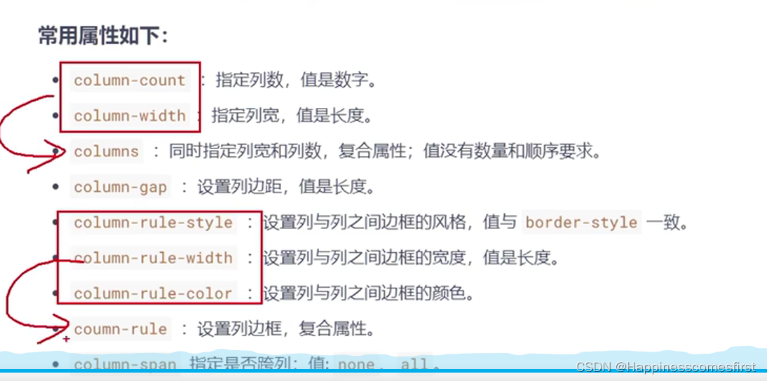 CSS3 多列布局_css3多列布局 小程序-CSDN博客