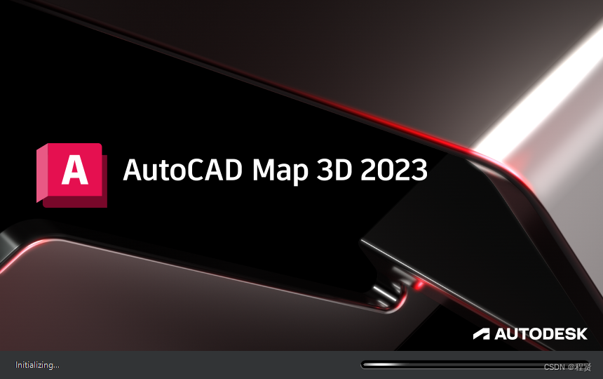 启动AutoCAD Map 3D