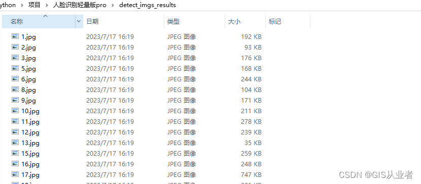 人脸识别轻量版