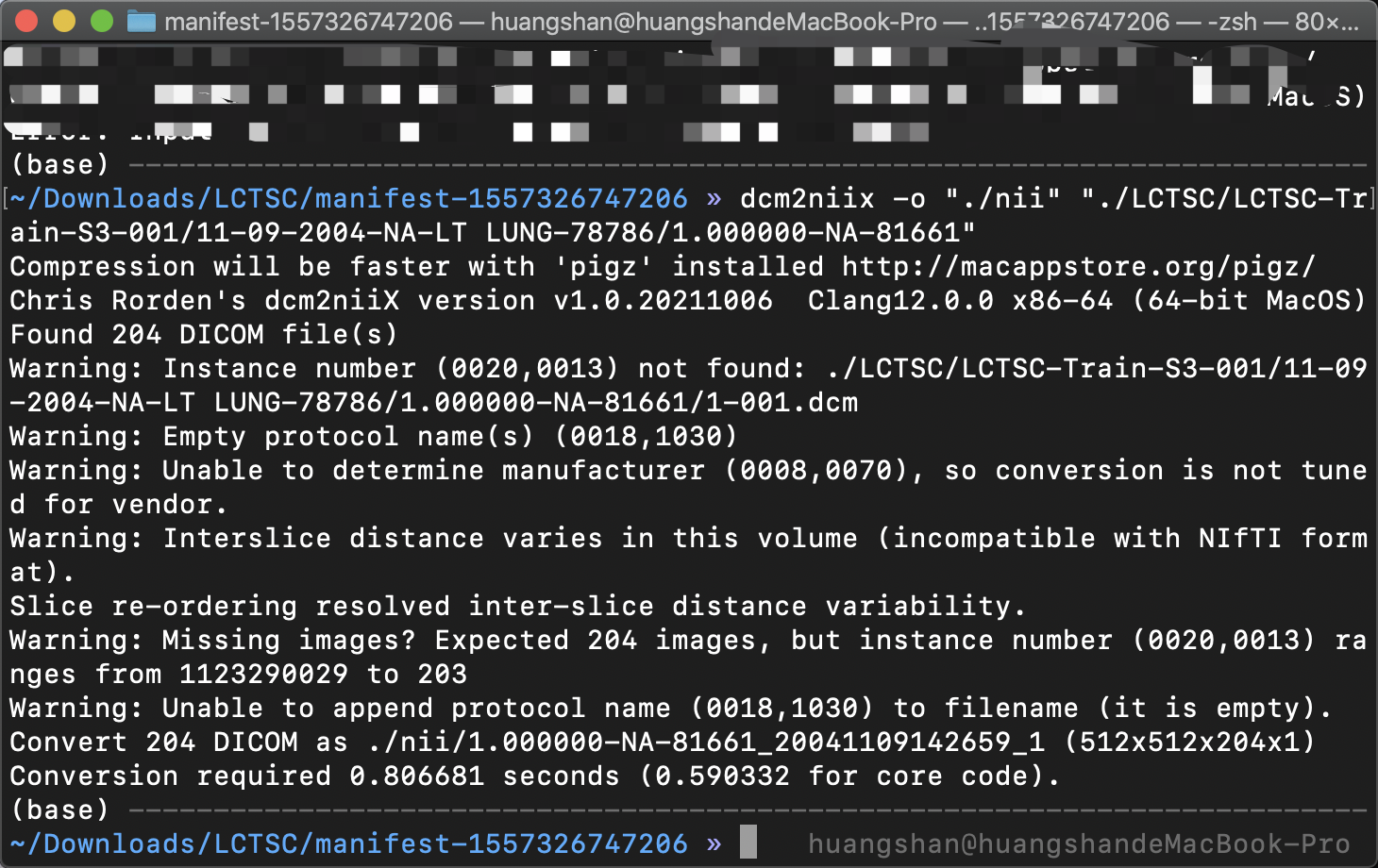 DICOM-RT struct在python中显示mask以及使用3d Slicer转换为nii_吨吨不打野的博客-CSDN博客