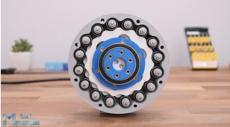 Inside a 3D Printed Cycloidal Drive