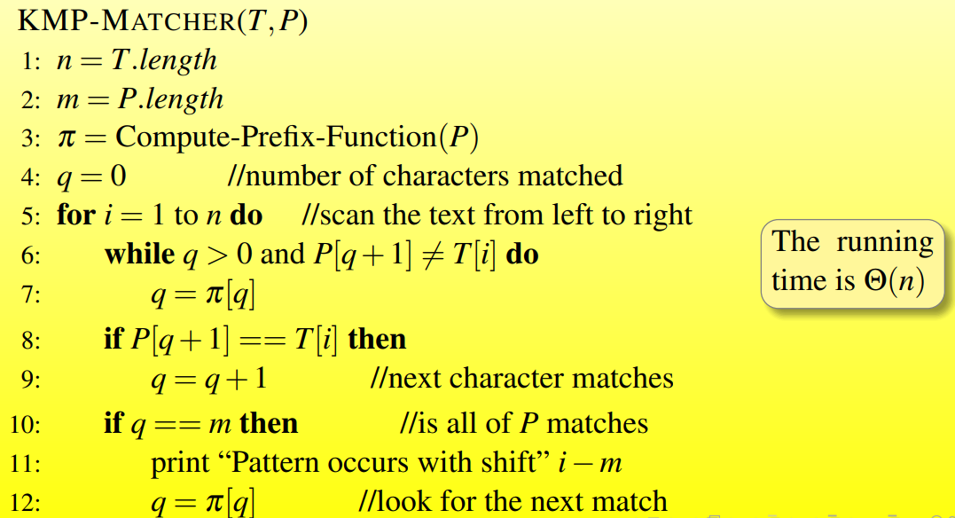 算法导论【字符串匹配】—朴素算法、Rabin-Karp、有限自动机、KMP