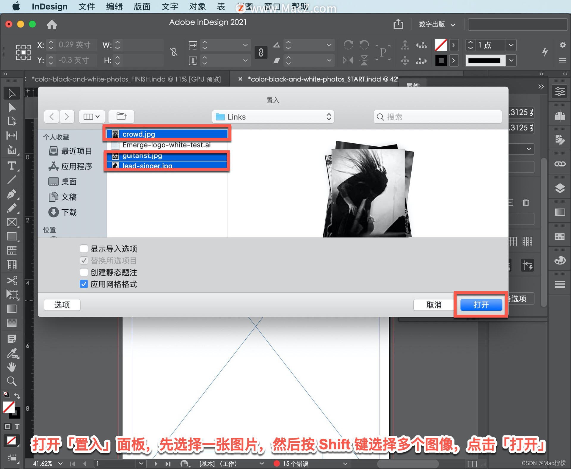 InDesign 教程:如何使用 Pantone 颜色为黑白图像着色?_indesign图片黑白-CSDN博客