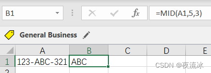 Excel - 字符串处理函数：LEFT, RIGHT, MID, LEN 和 FIND[通俗易懂]