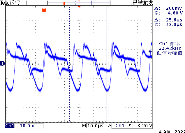 ▲ Figure 1.3.1 Output waveform of Vout