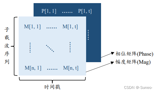 图1 收集到的CSI示意图