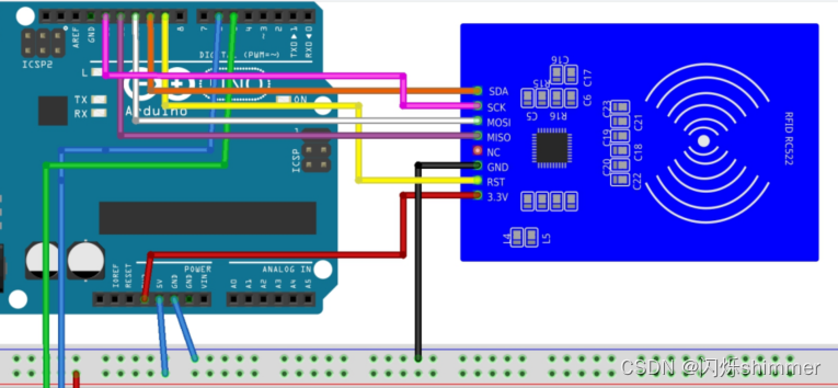 第二十篇、基于Arduino uno，获取MFRC-522 RFID射频IC卡模块的信息，并进行识别——结果导向