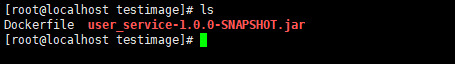 准备jar和dockerfile