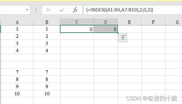 Excel uses functions for transpose (TRANSPOSE), how to use INDEX ...