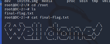 【vulnhub靶场】-dc2