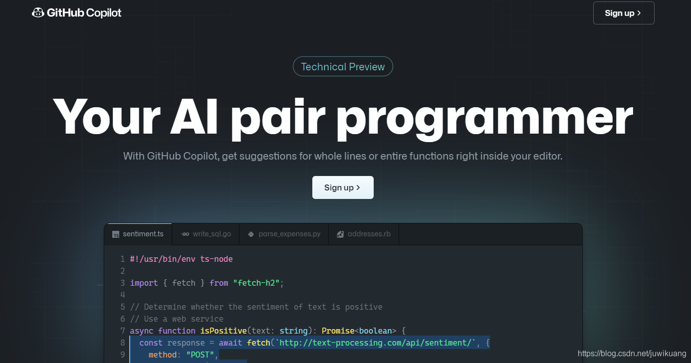 write python code instantly with github copilot | vs... 用AI写代码 -- Github Copilot测试_vscode中使用github copilot实现复杂逻辑-CSDN博客