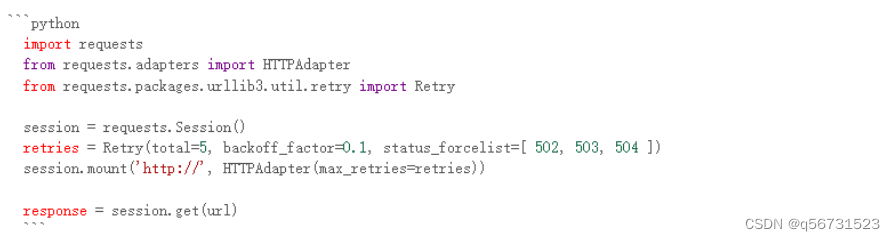 Python爬虫时遇到连接超时解决方案