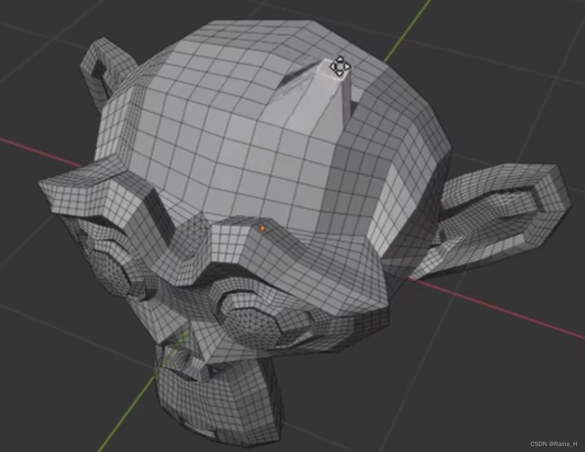 Blender基础：顶点操作，布线、顶点滑移、顶点倒角、顶点合并、衰减编辑