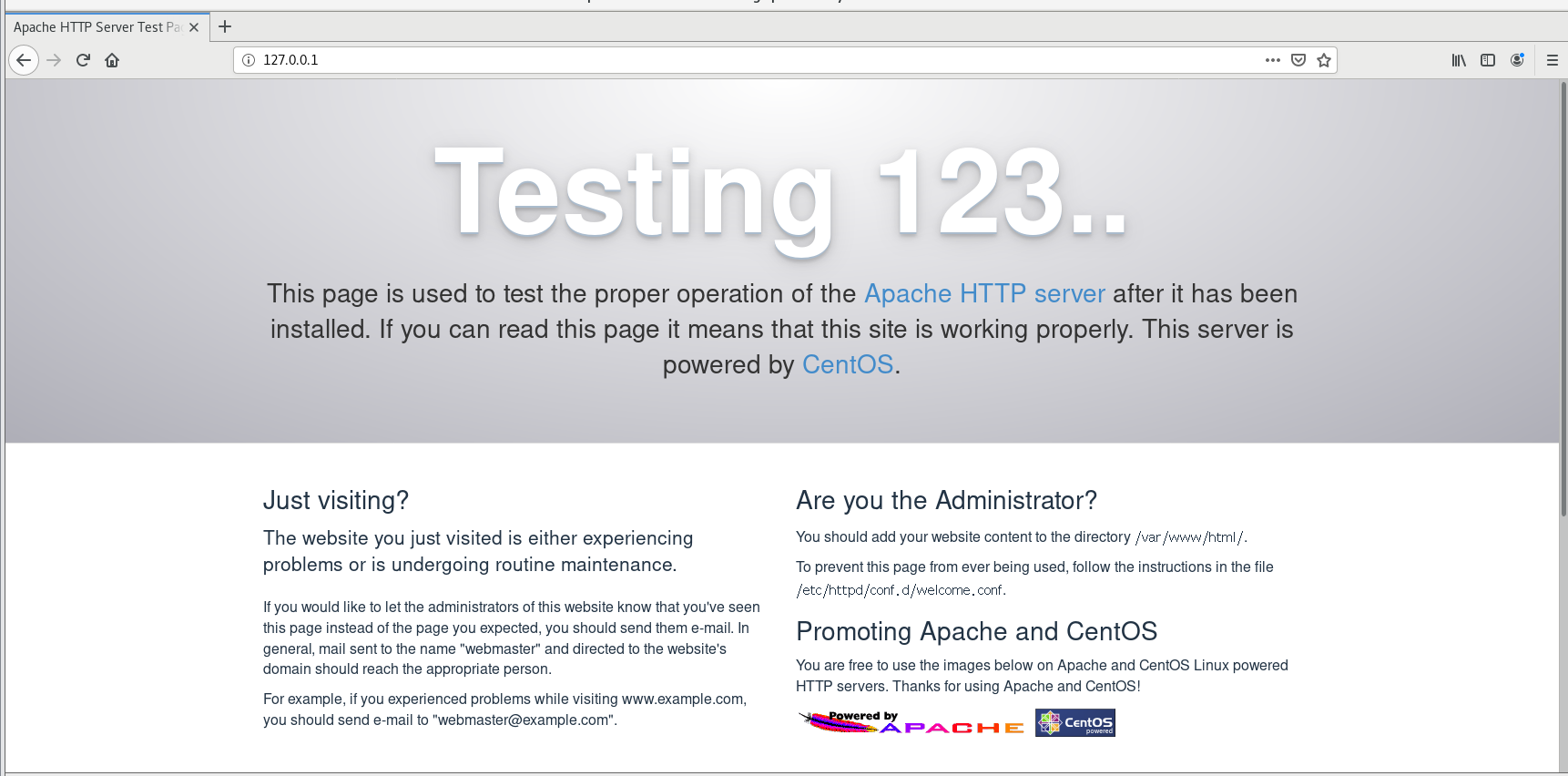 apache compiled centos7 installation - Programmer Sought