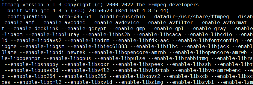 在centos7上使用非编译方式安装ffmpeg