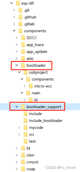 boot在基线中的文件结构