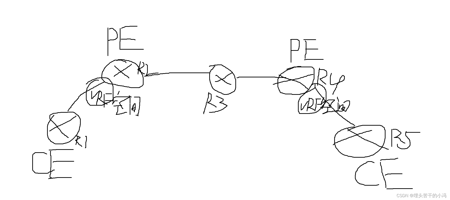 HCIP MPLS解决BGP黑洞路由和VPN技术