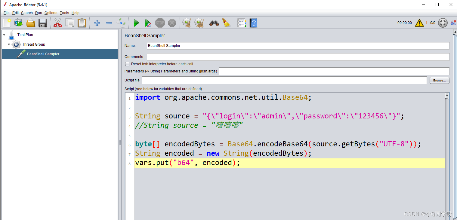 jmeter实现base64加密_jmeter base64加密CSDN博客