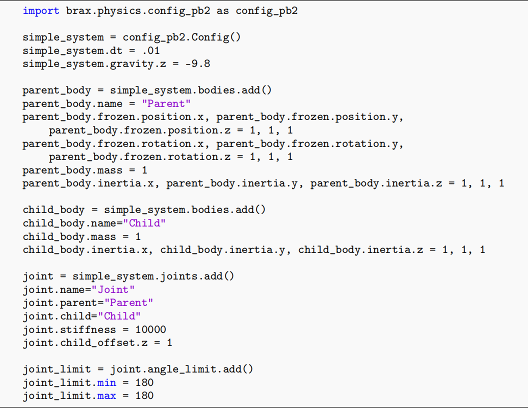 论文笔记（十七）：Brax — A Differentiable Physics Engine for Large Scale Rigid Body Simulation