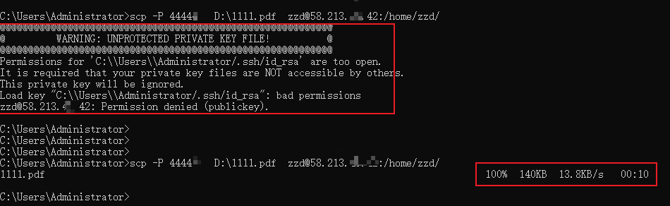 Linux scp use simple instructions - Programmer Sought