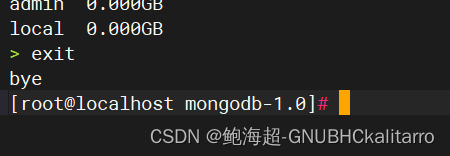 Linux：mongodb数据库基础操作（3.4版本）