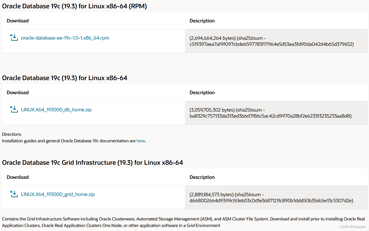 2.1 Oracle 19c