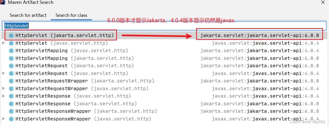 Maven导入程序包jakarta.servlet，但显示不存在