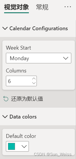 Power BI 实现日历图，在一张图中展示天、周、月数据变化规律