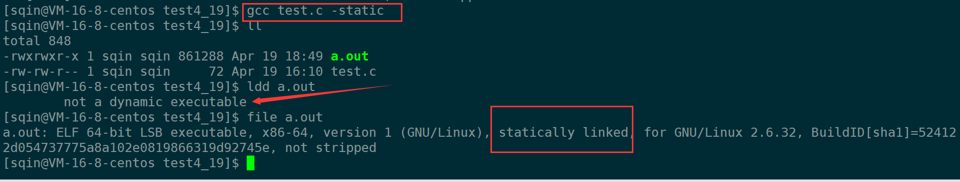 Linux动静态库的创建和使用_linux persist. 保存路径-CSDN博客