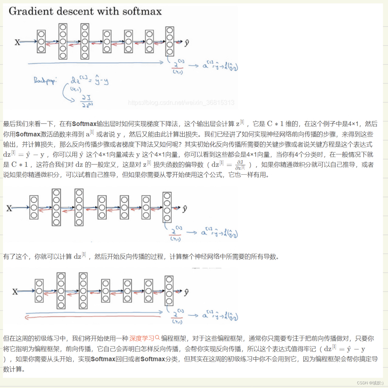 3.9 训练一个Softmax分类器-CSDN博客