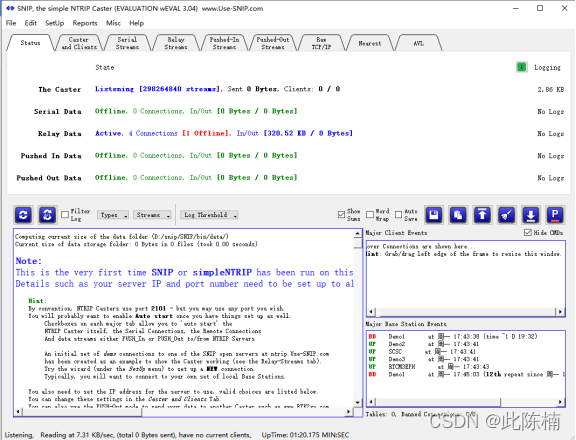 Snip Caster 关于SNIP NTRIP Caster学习笔记_ntrip转发数量-CSDN博客