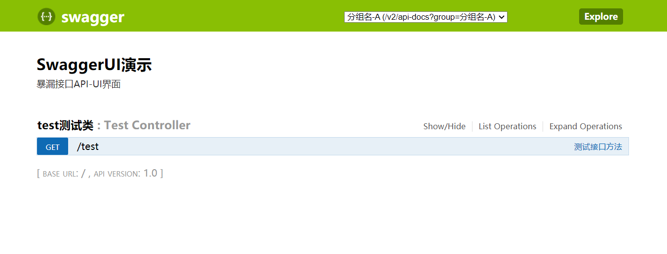 SpringBoot integrated Swagger - Programmer Sought